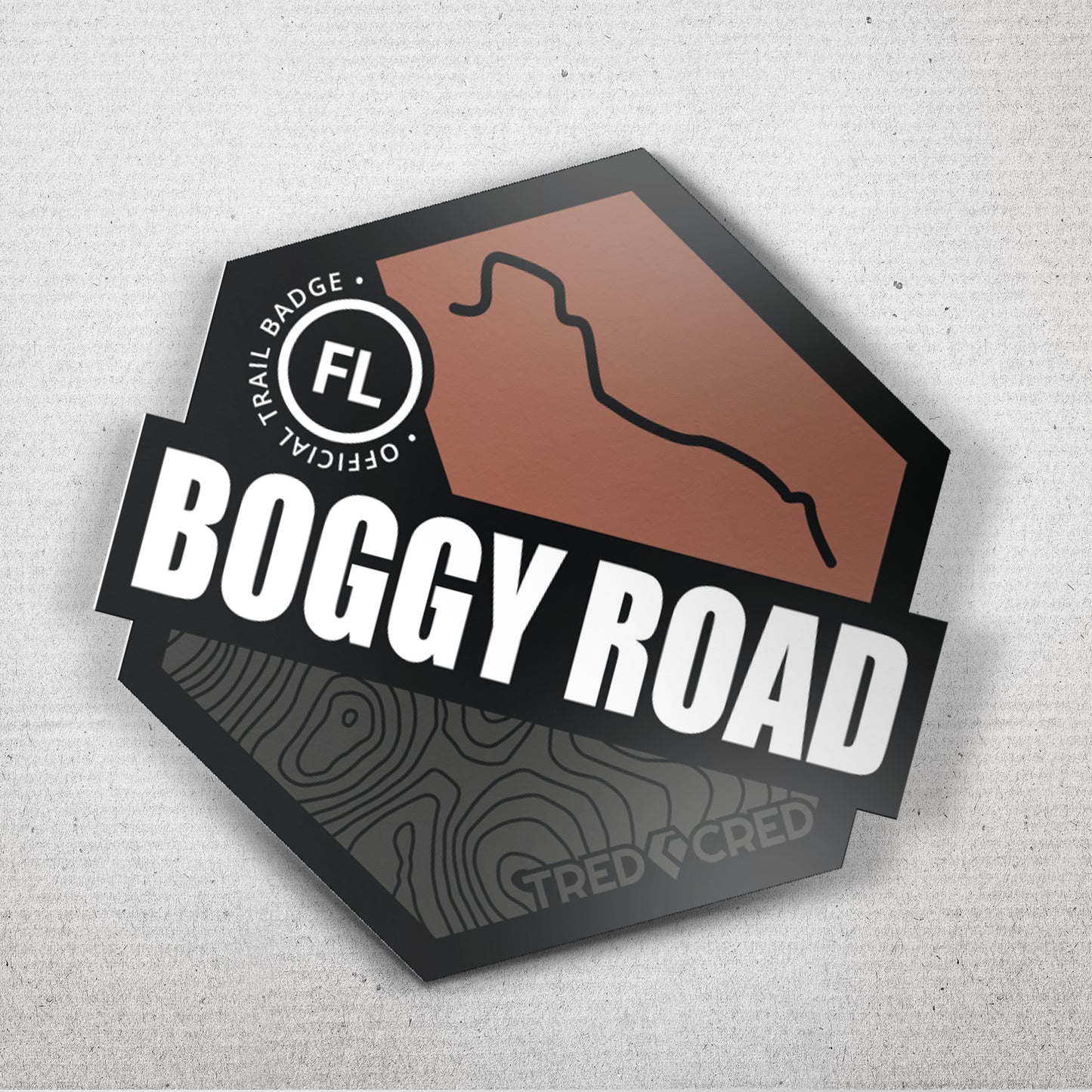 Sticker: Boggy Road
