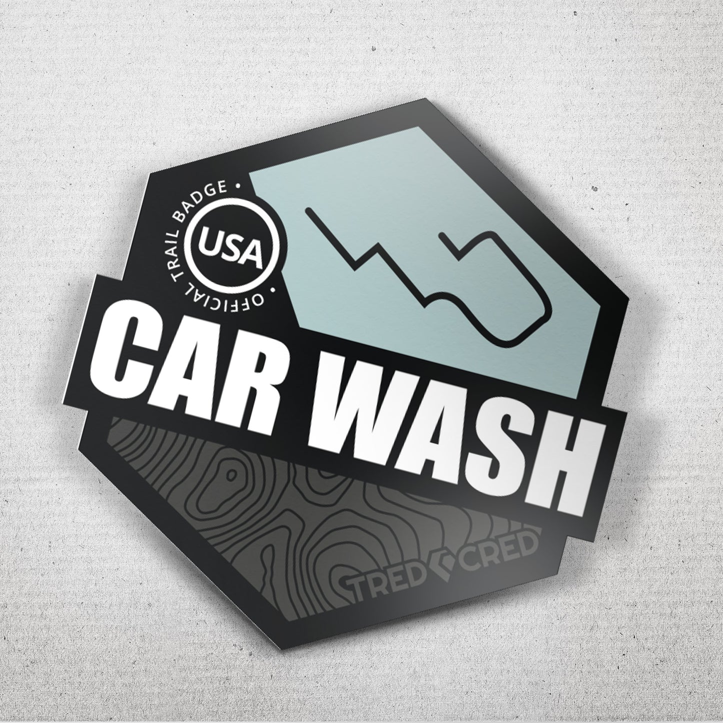 Sticker: Car Wash Mall Crawler