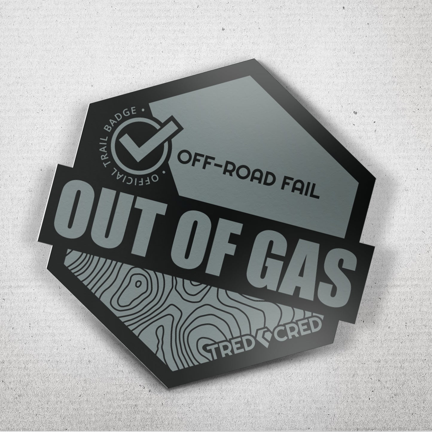 Sticker: Out of Gas
