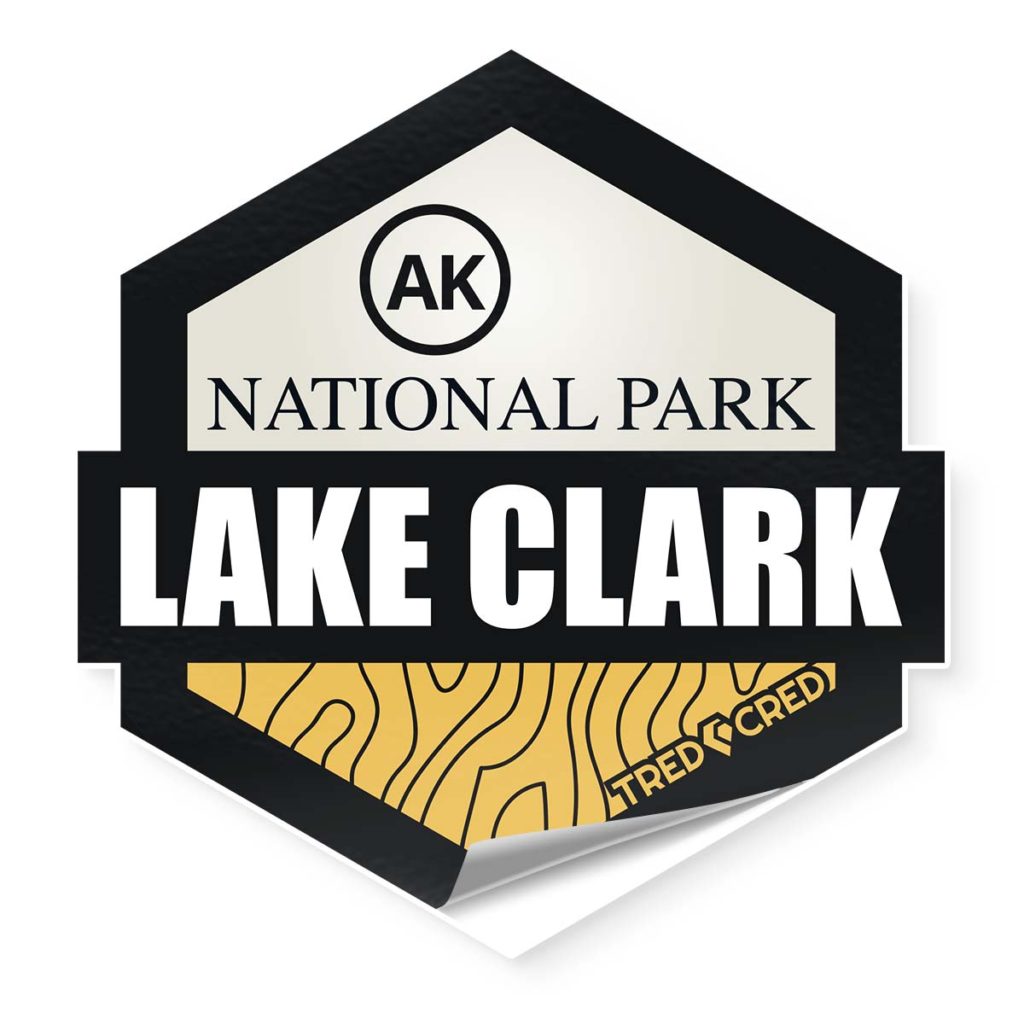 Lake Clark National Park Sticker Tred Cred