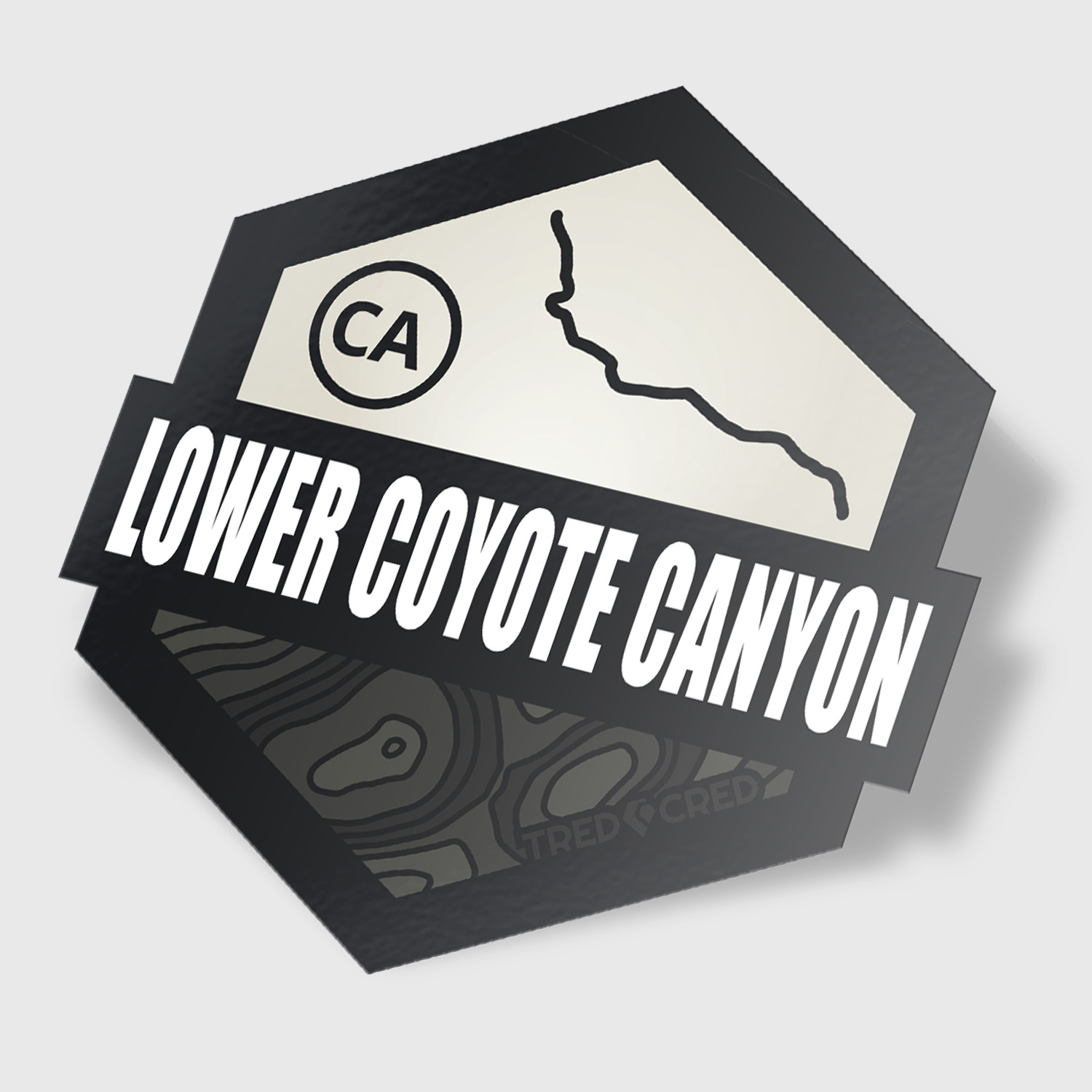 Gold Fever Trail Sticker Tred Cred