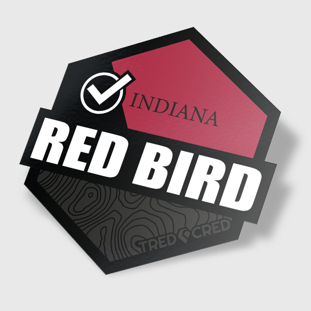 Redbird Trails Sticker Tred Cred