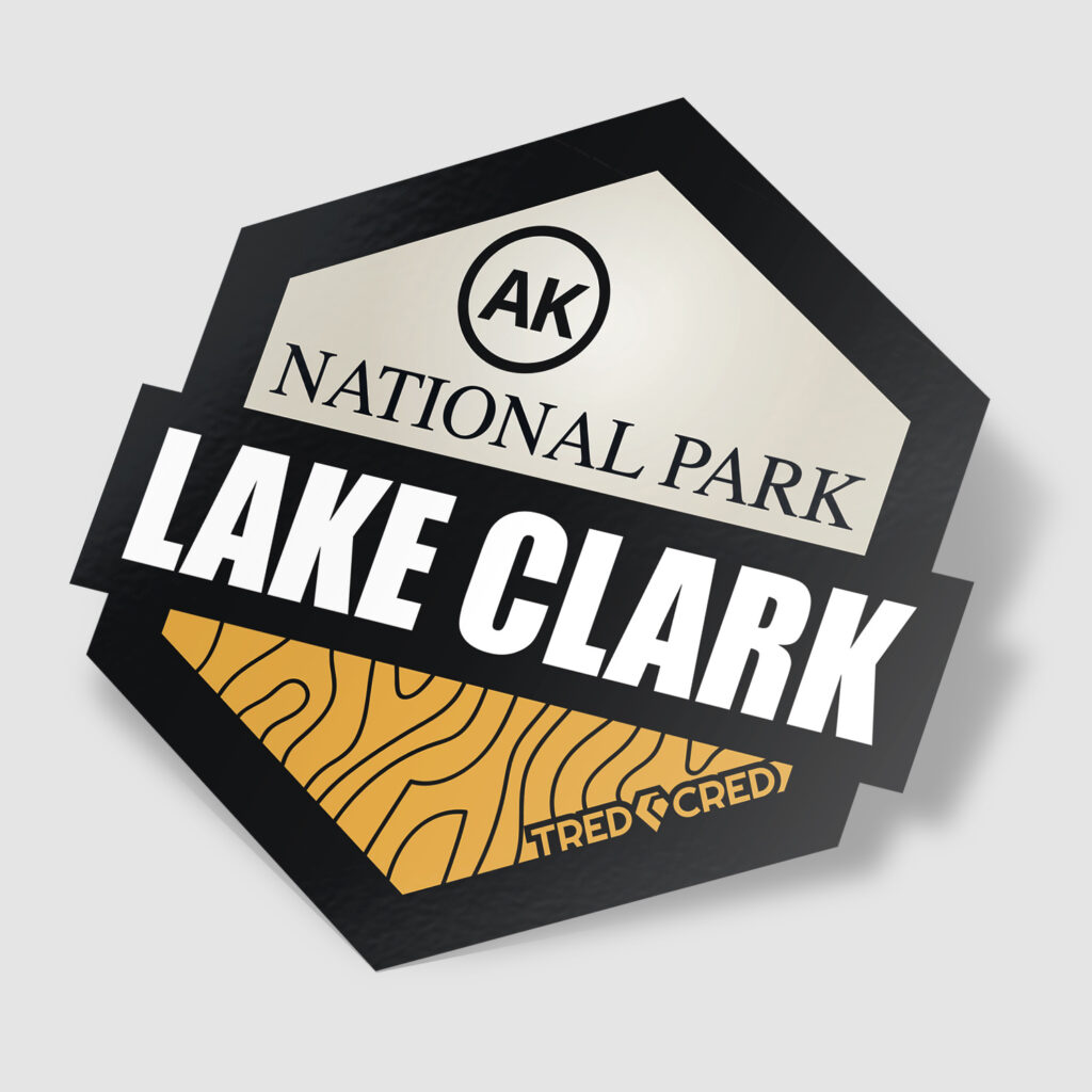 Lake Clark National Park Sticker Tred Cred