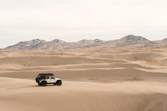Overland Jeeping Little Sahara Sand Dunes