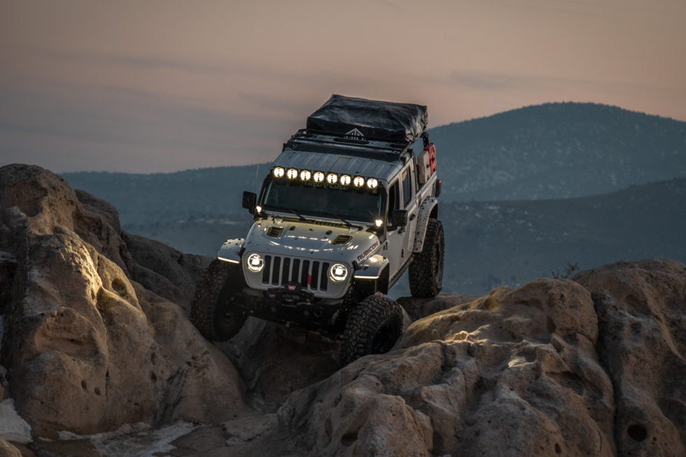 Rock Crawling Little Moab UT With a Jeep Gladiator