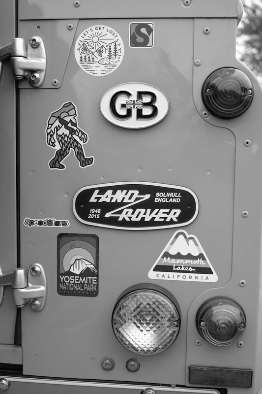 Durable City Stickers to Celebrate Your Off-Road Adventures