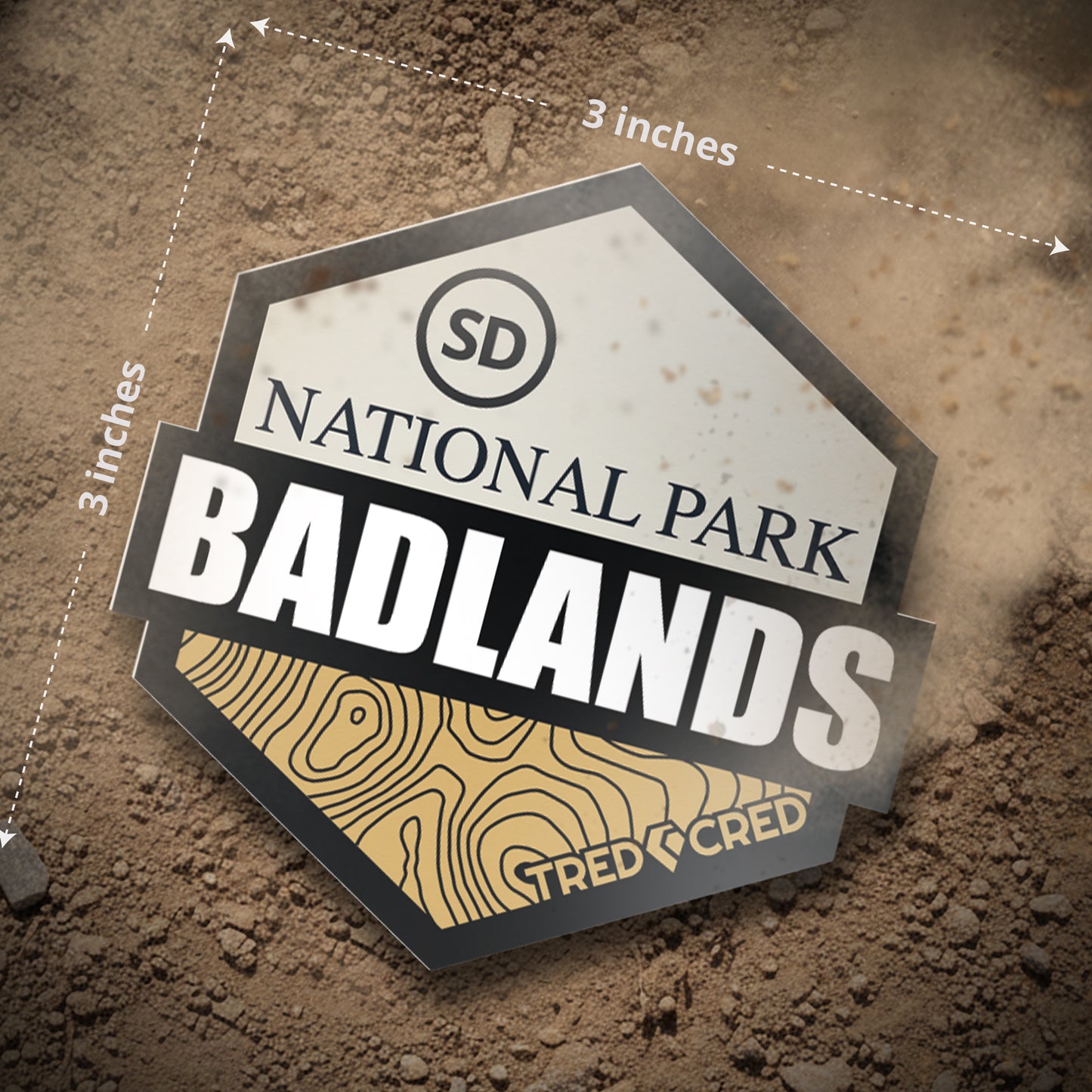 Sticker: Badlands National Park