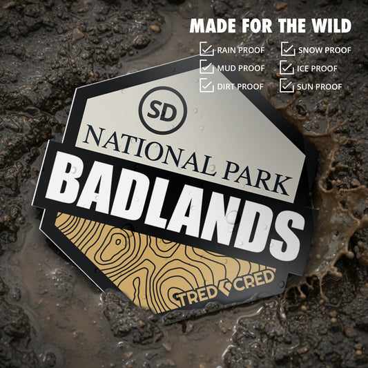 Sticker: Badlands National Park