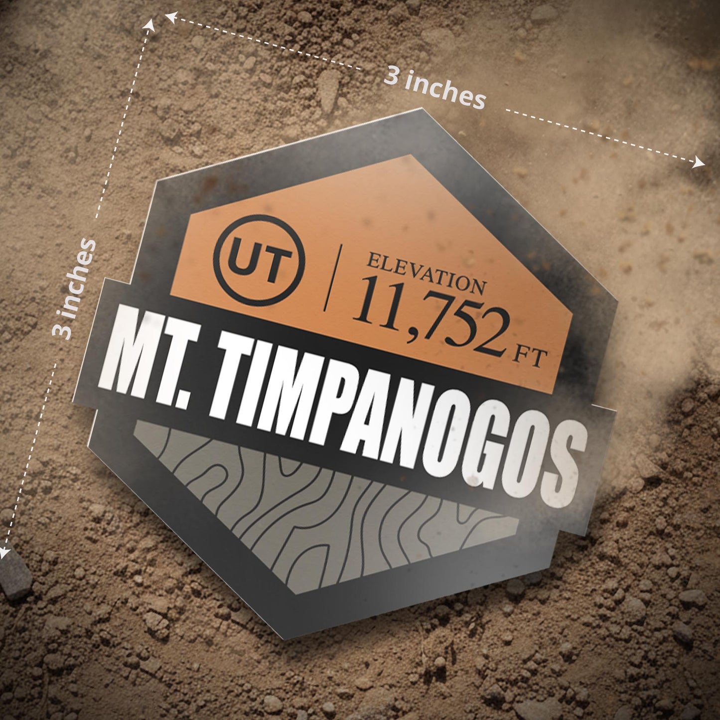 Sticker: Mount Timpanogos