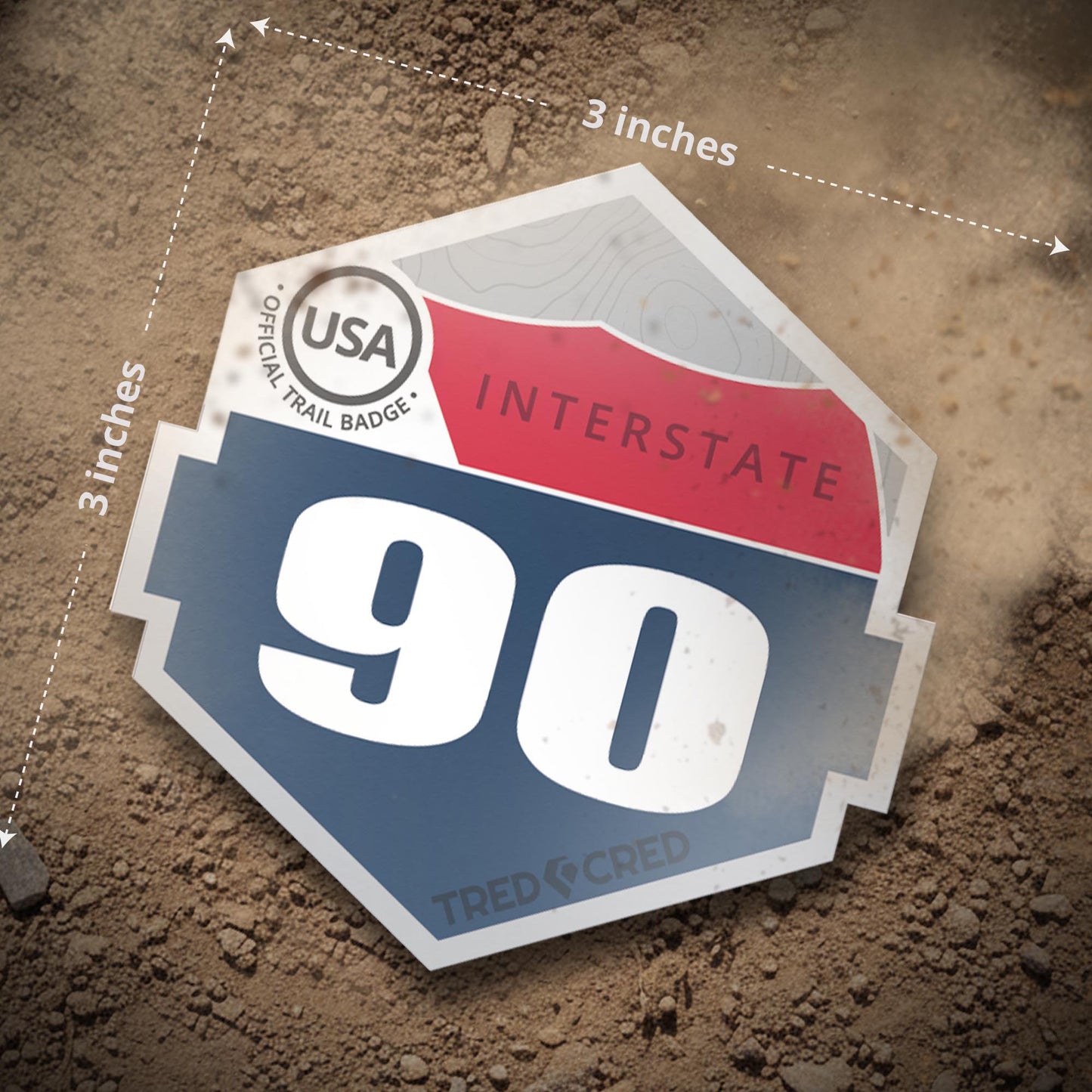 Sticker: Interstate 90
