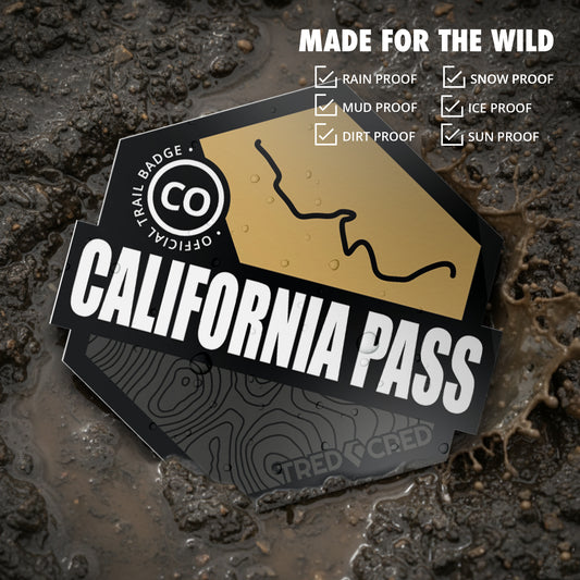 Sticker: California Pass