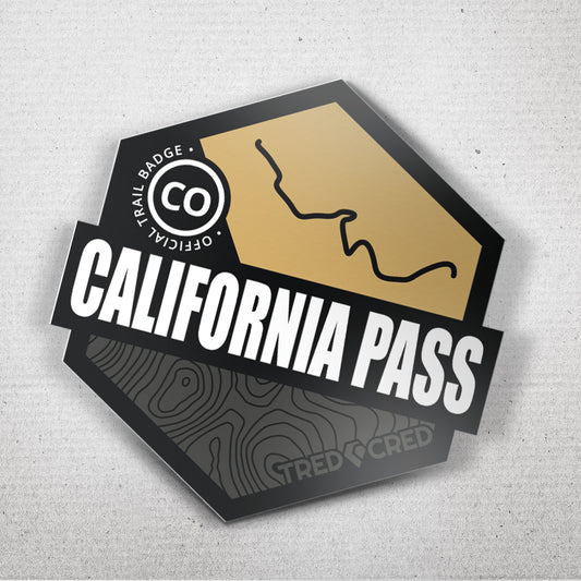 Sticker: California Pass