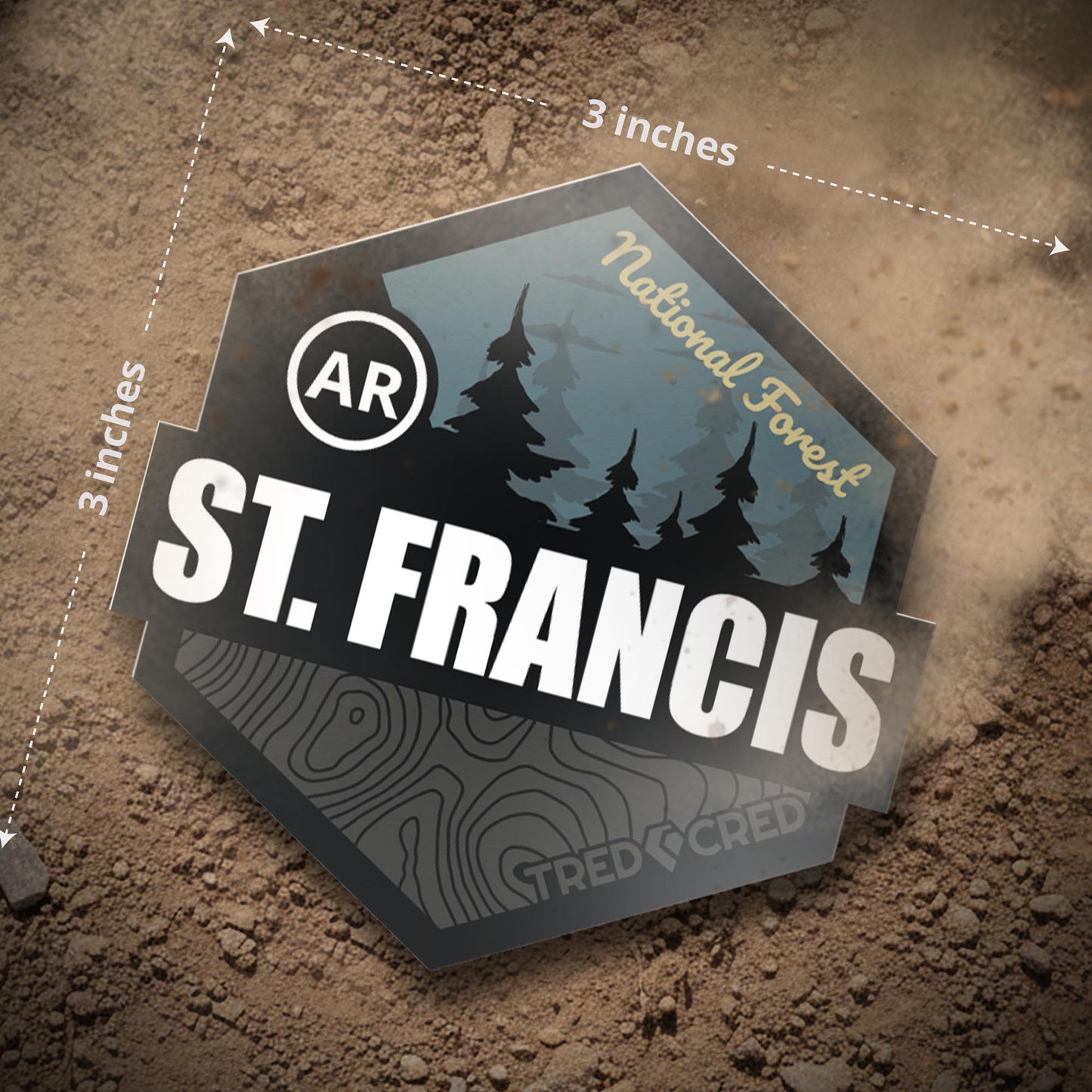 Sticker: St. Francis National Forest