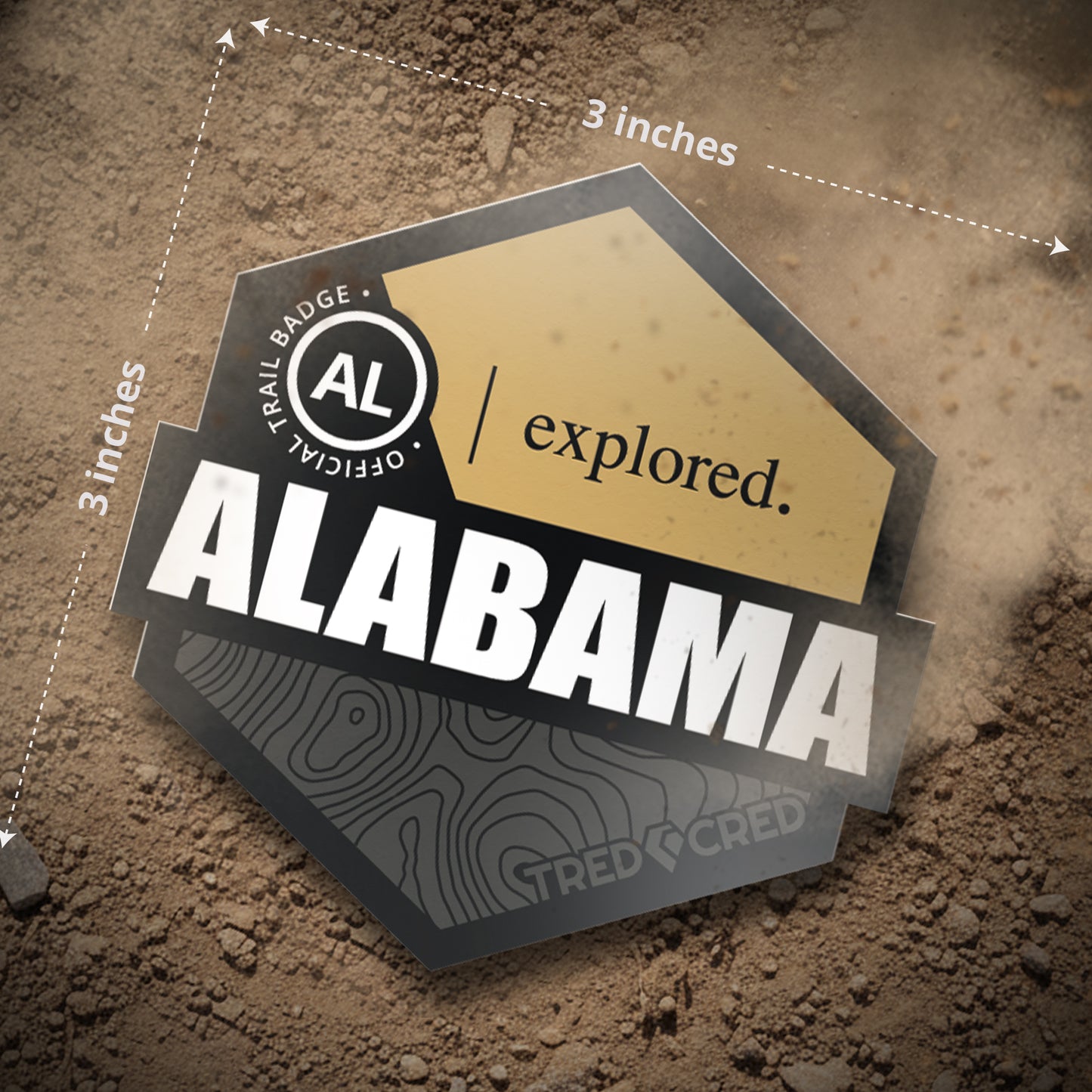 Sticker: Alabama