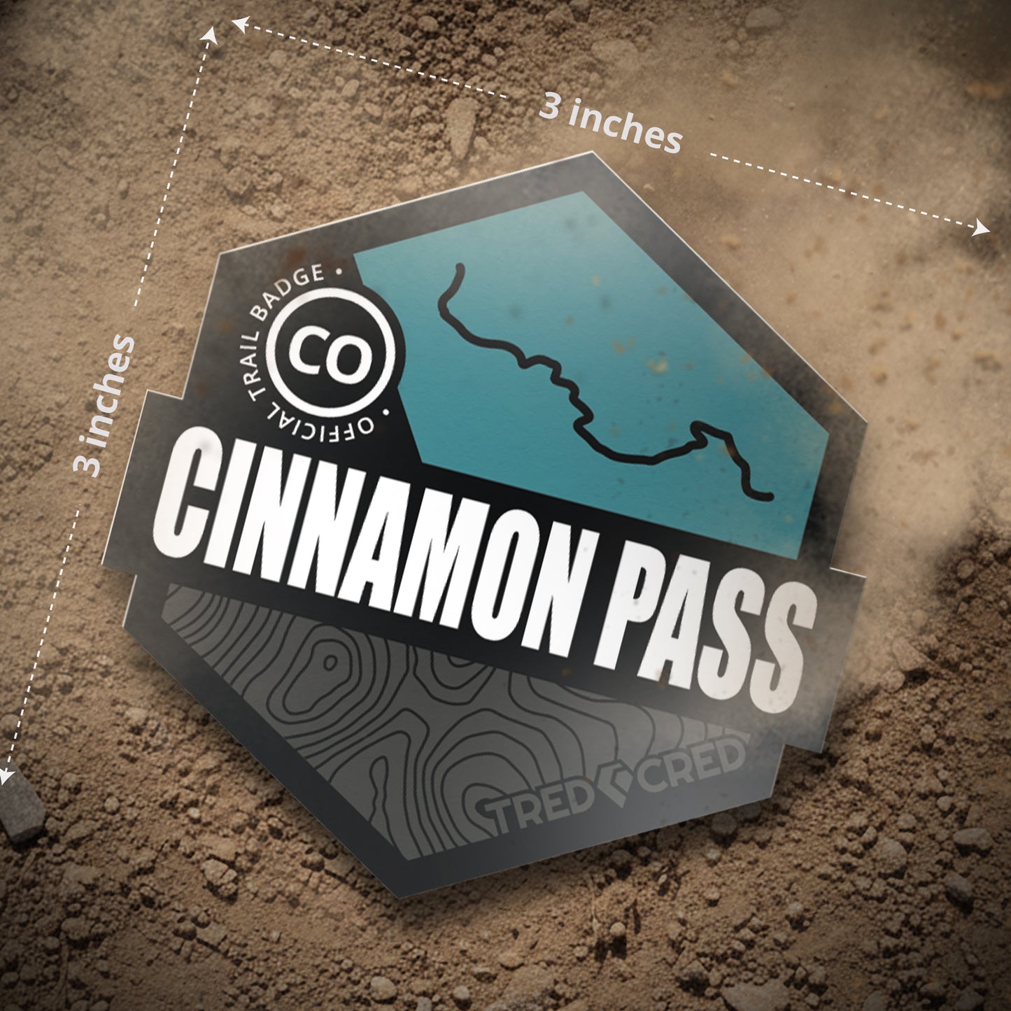 Sticker: Cinnamon Pass