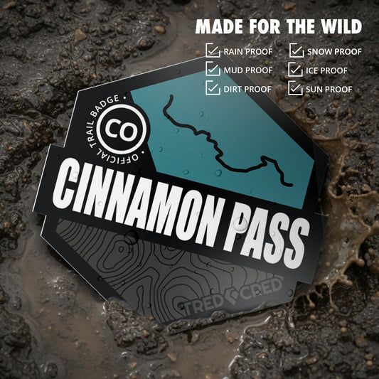 Sticker: Cinnamon Pass