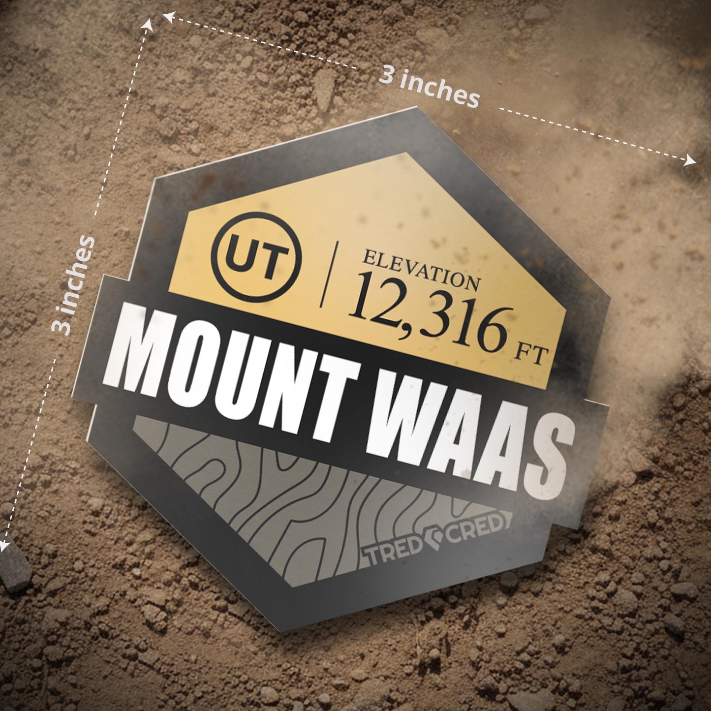 Sticker: Mount Waas