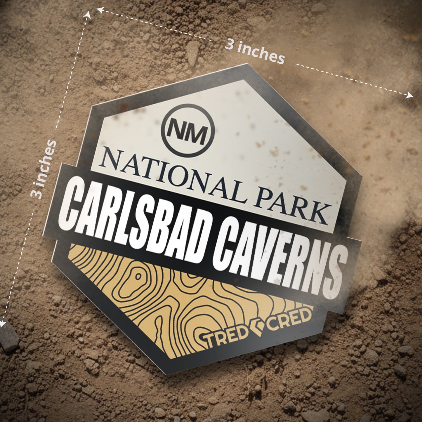 Sticker: Carlsbad Caverns National Park
