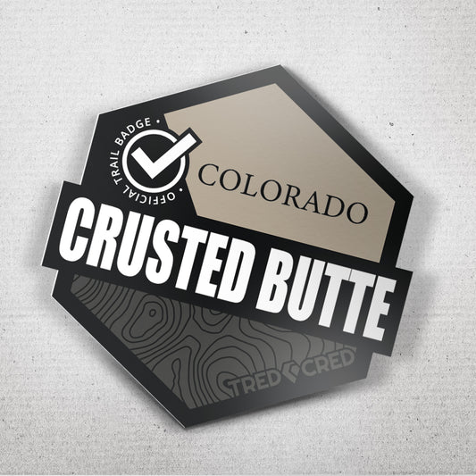 Sticker: Crusted Butte