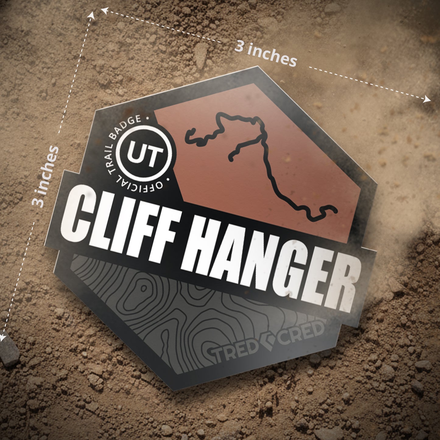 Sticker: Cliff Hanger