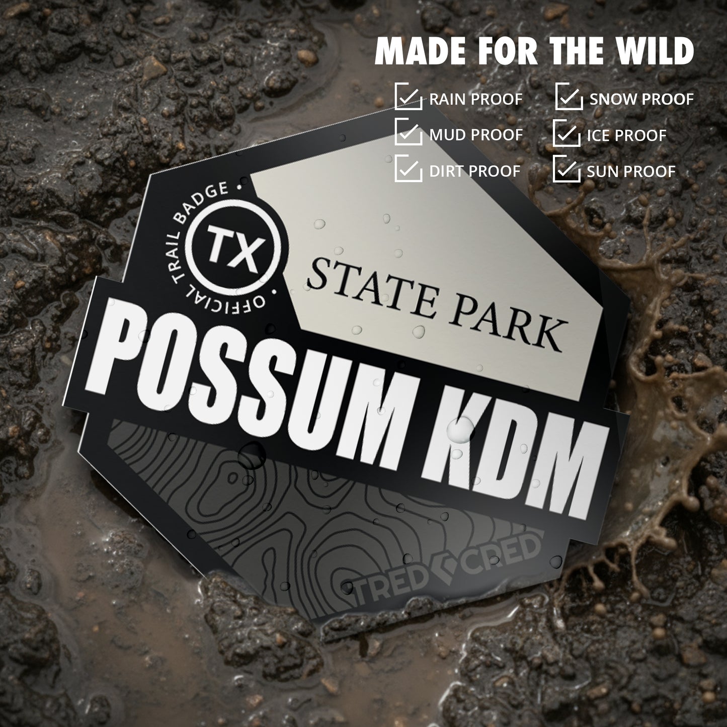 Sticker: Possum Kingdom State Park