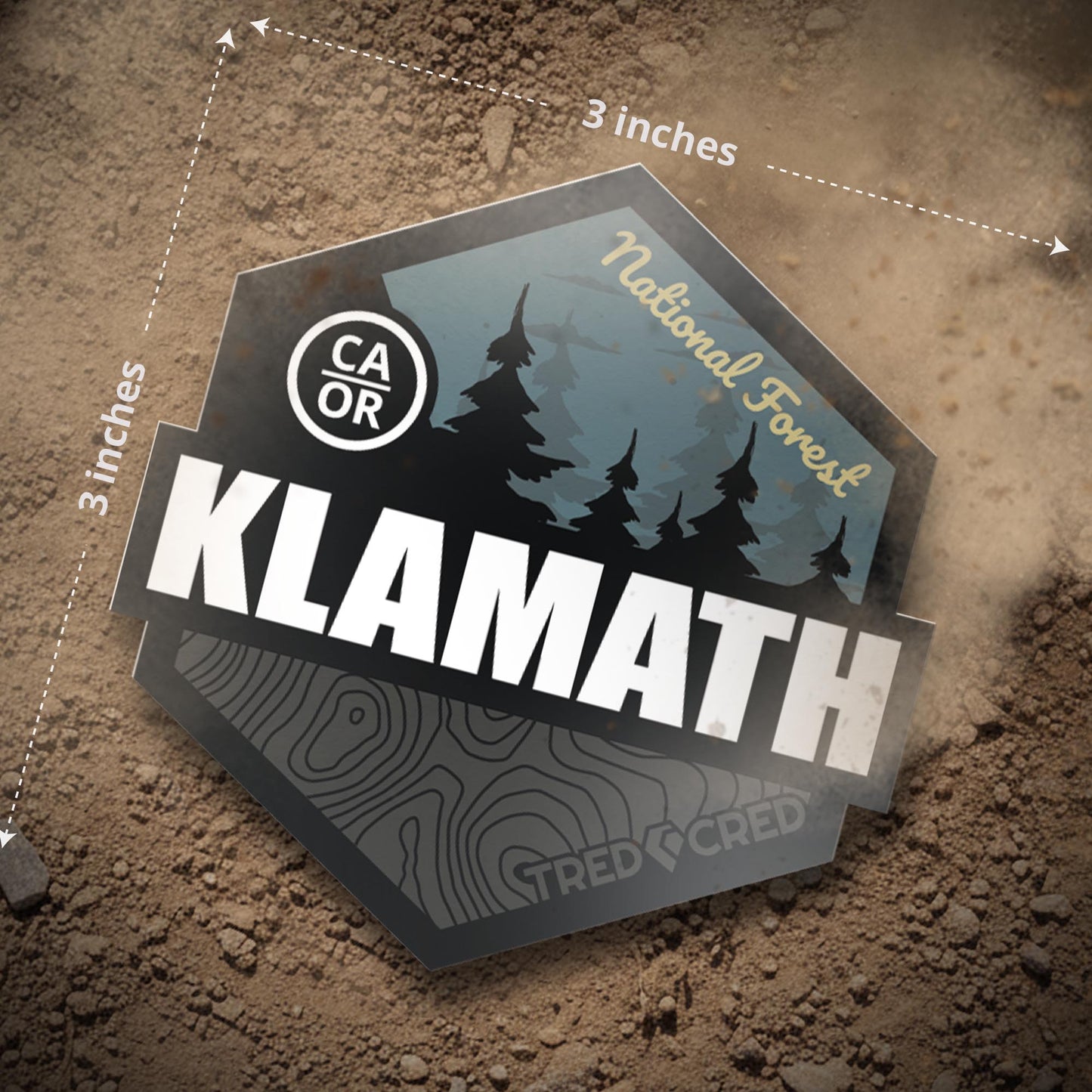 Sticker: Klamath National Forest