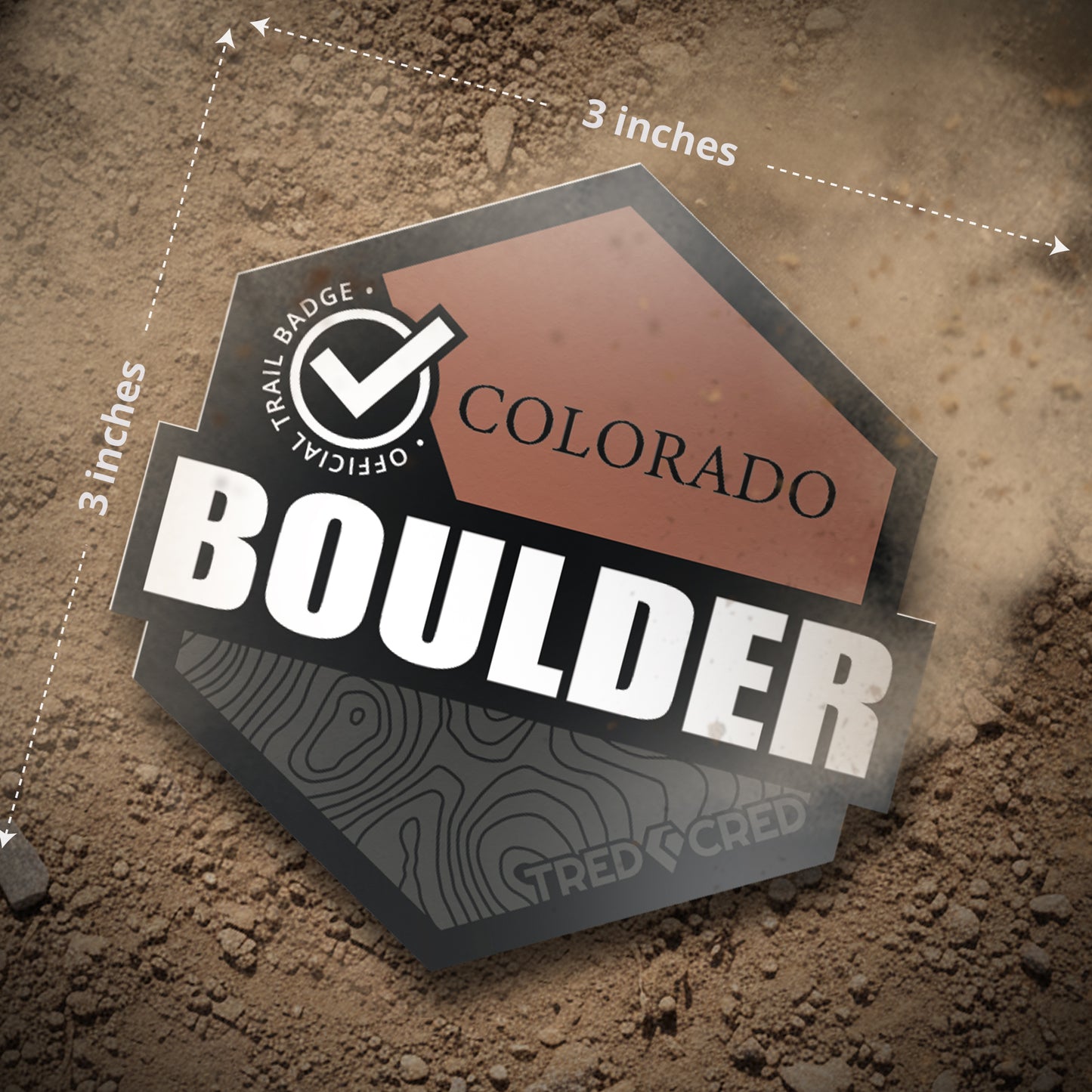 Sticker: Boulder