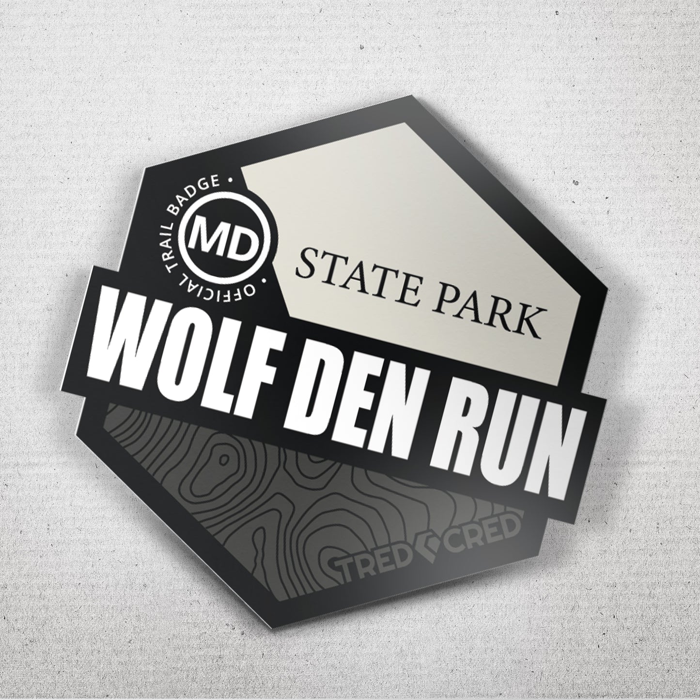 Sticker: Wolf Den Run State Park