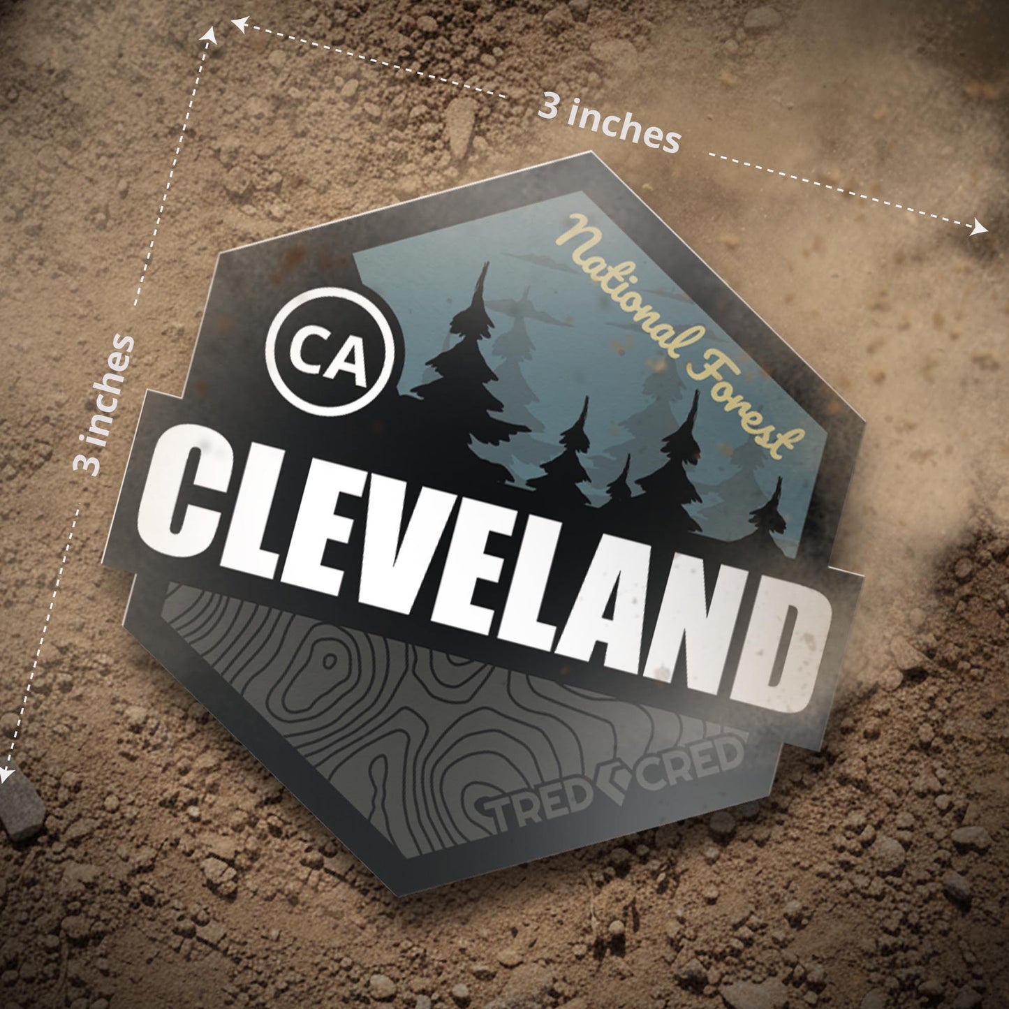Sticker: Cleveland National Forest