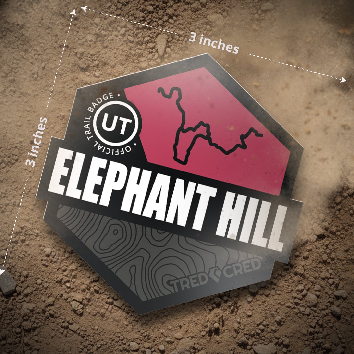 Sticker: Elephant Hill