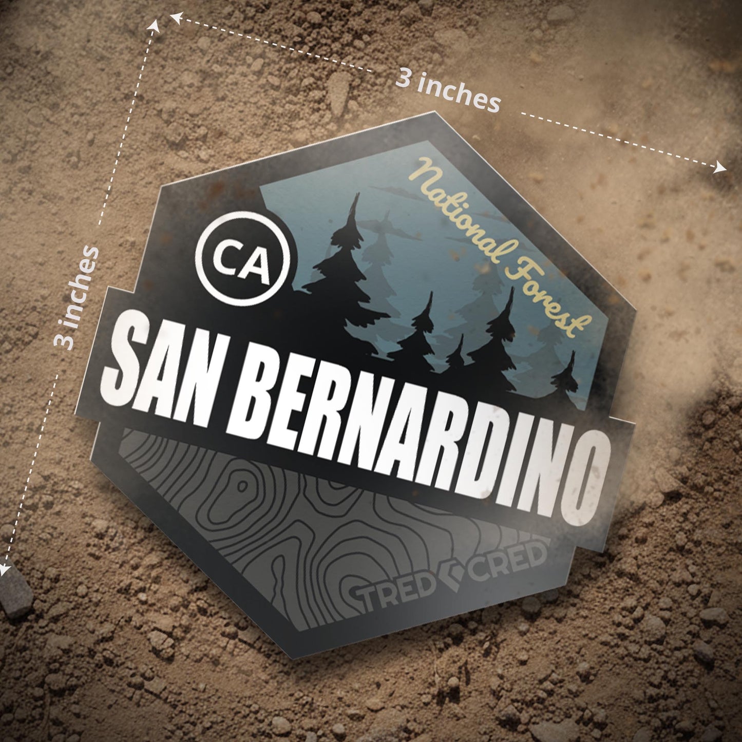 Sticker: San Bernardino National Forest