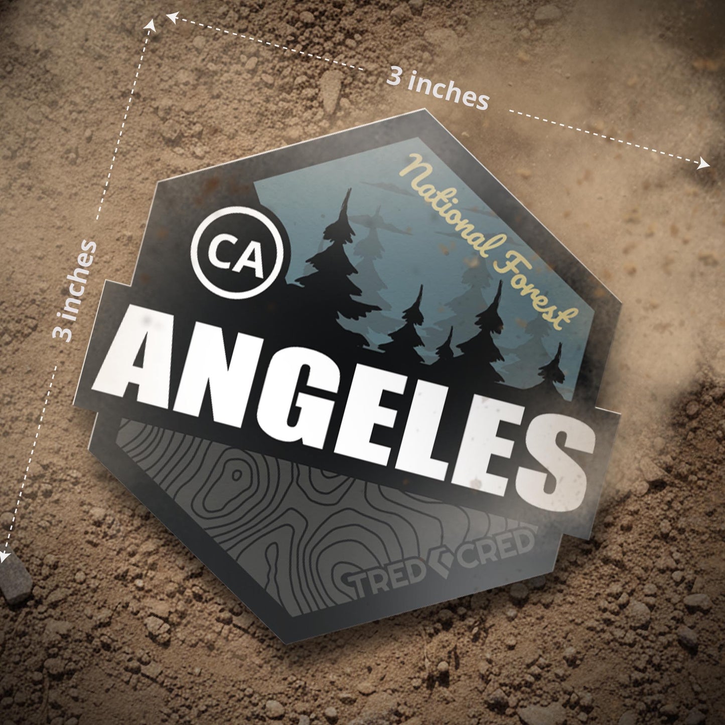 Sticker: Angeles National Forest
