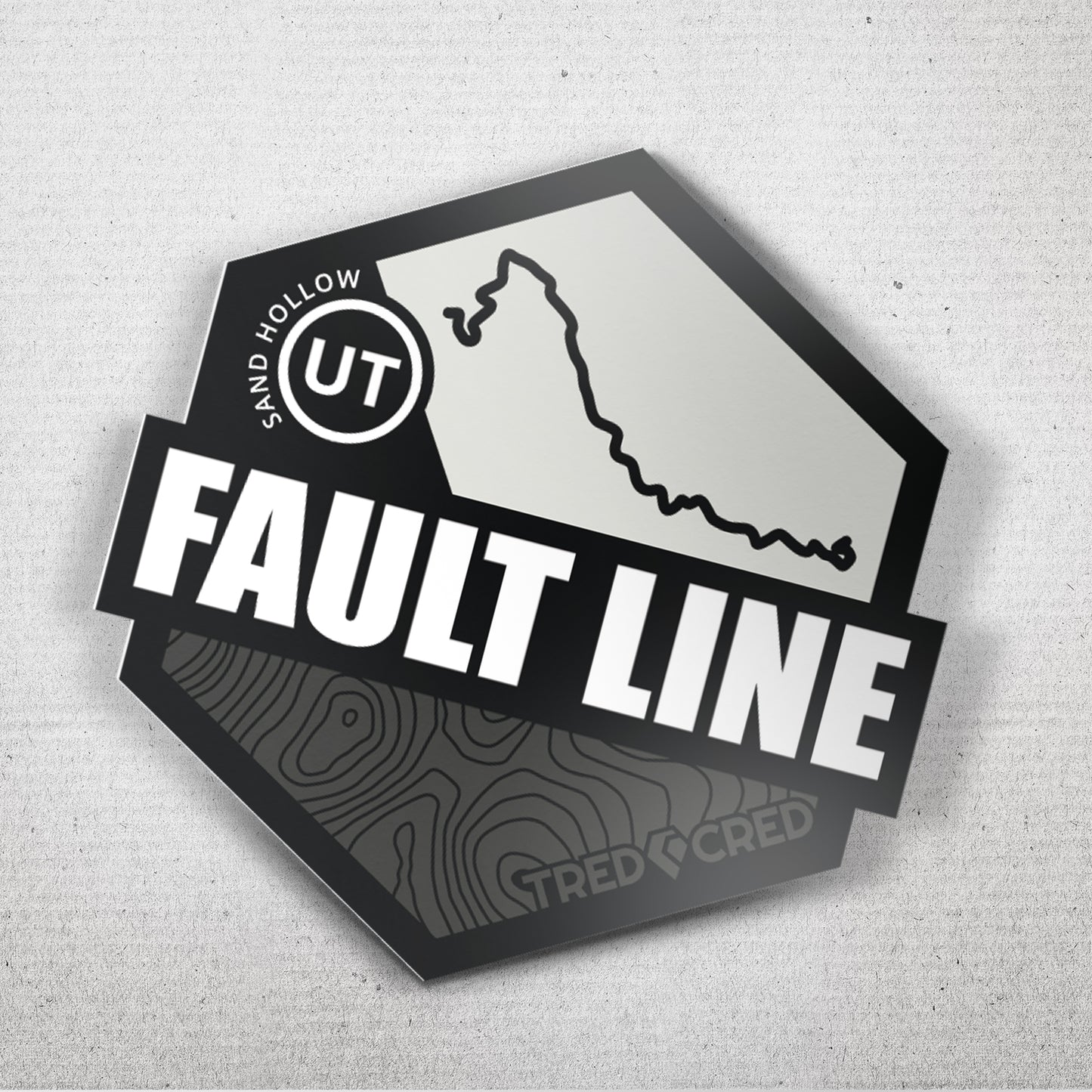 Sticker: Fault Line