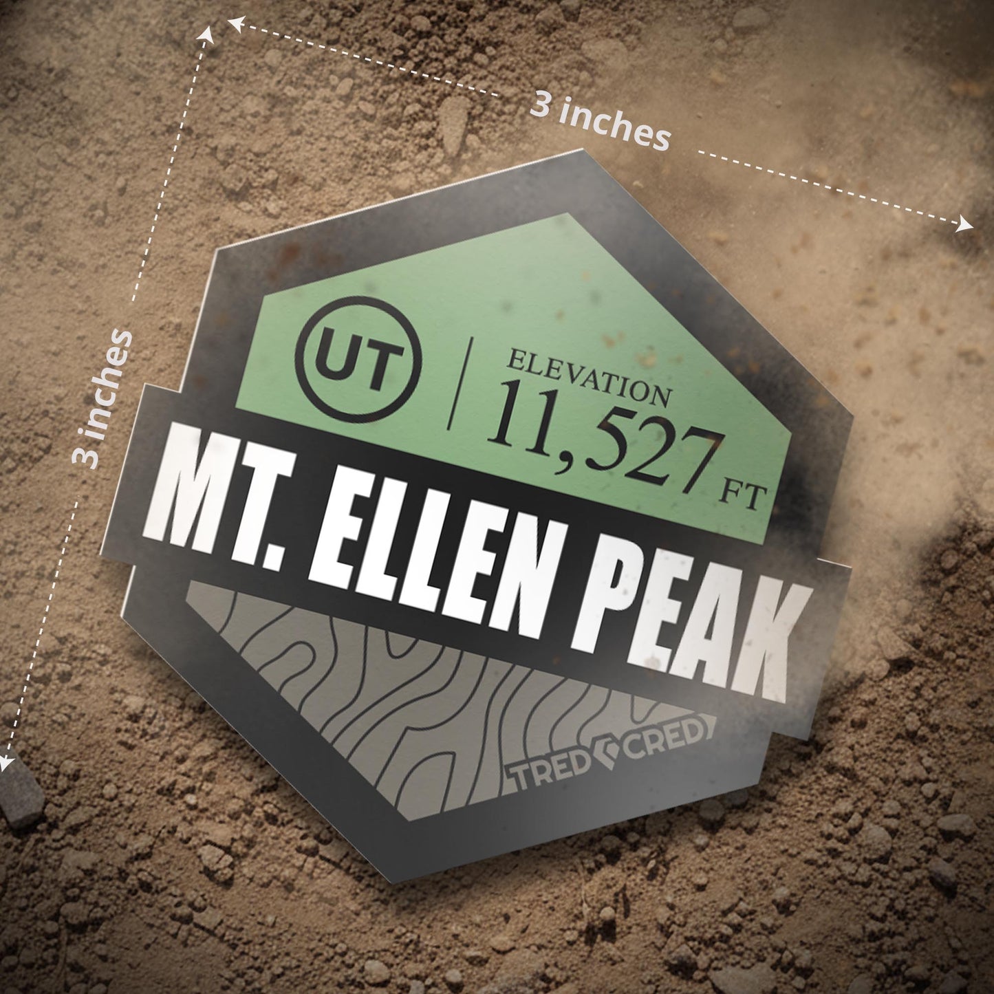 Sticker: Mount Ellen Peak
