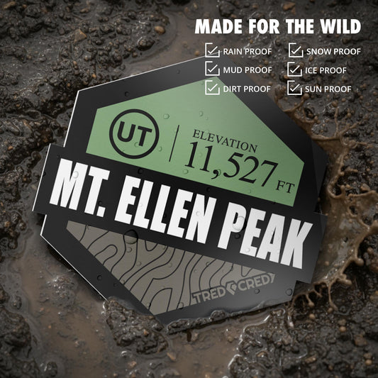 Sticker: Mount Ellen Peak
