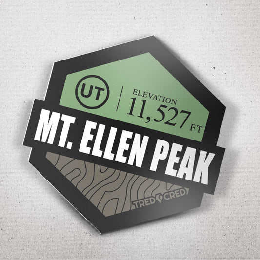 Sticker: Mount Ellen Peak