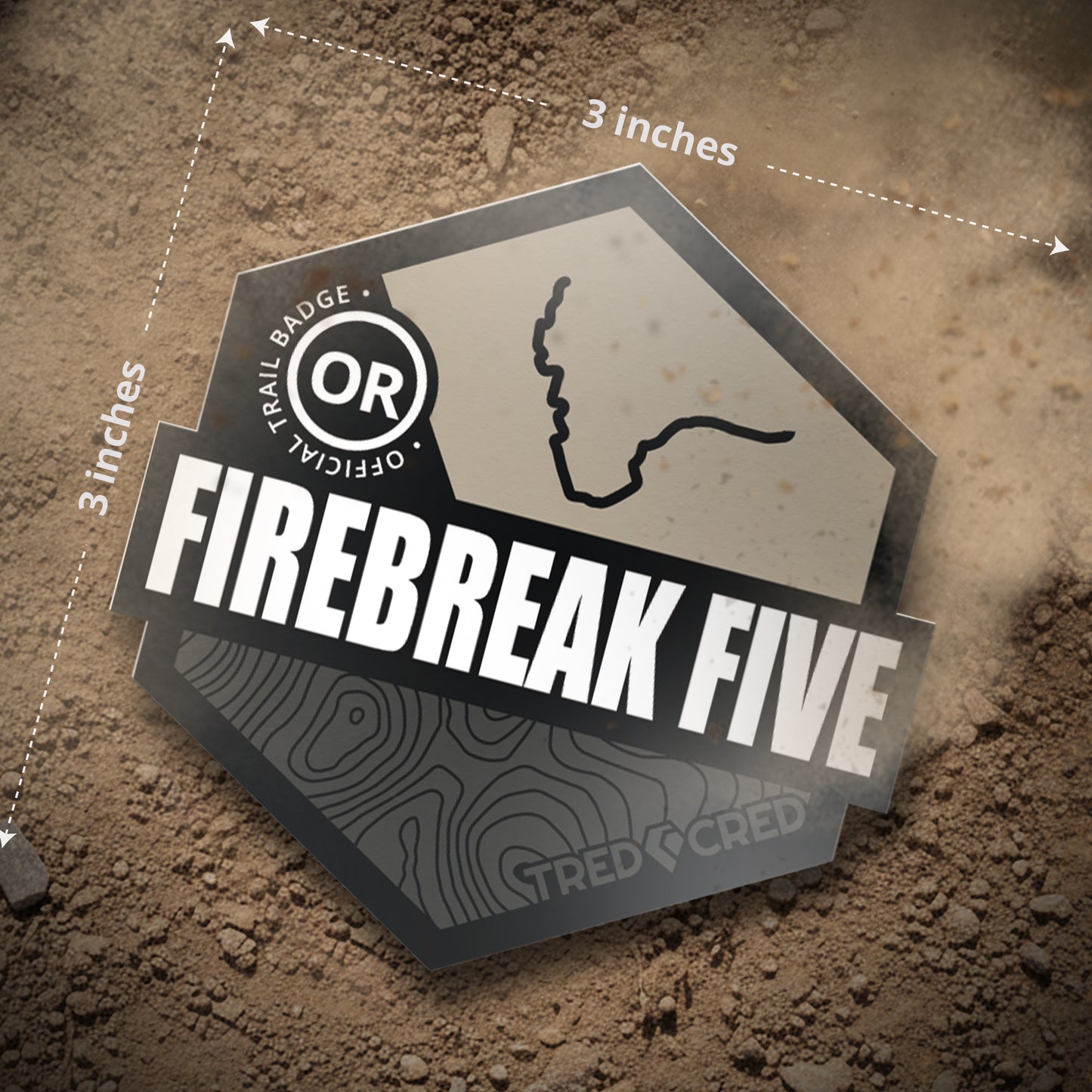 Sticker: Fire Break Five