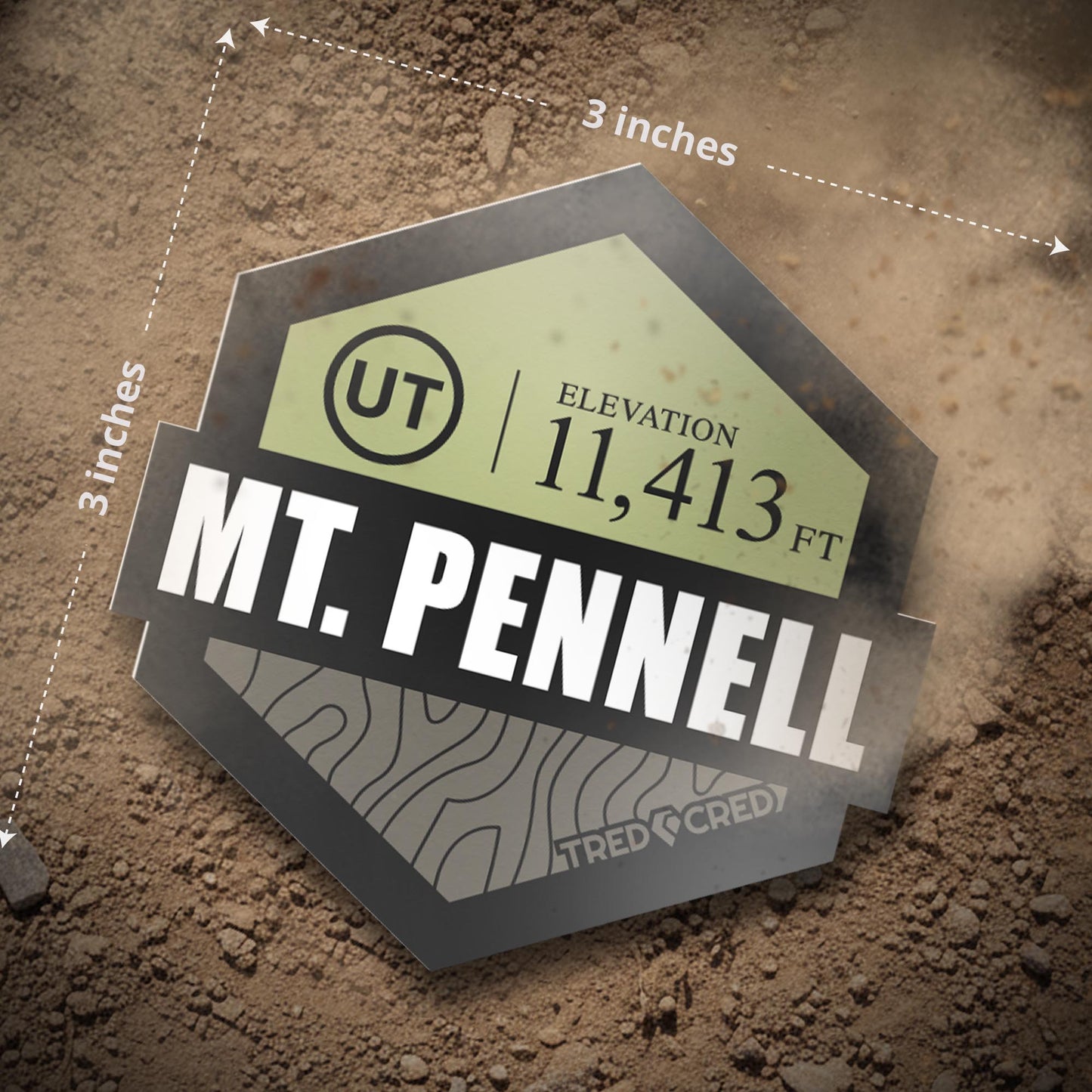Sticker: Mount Pennell