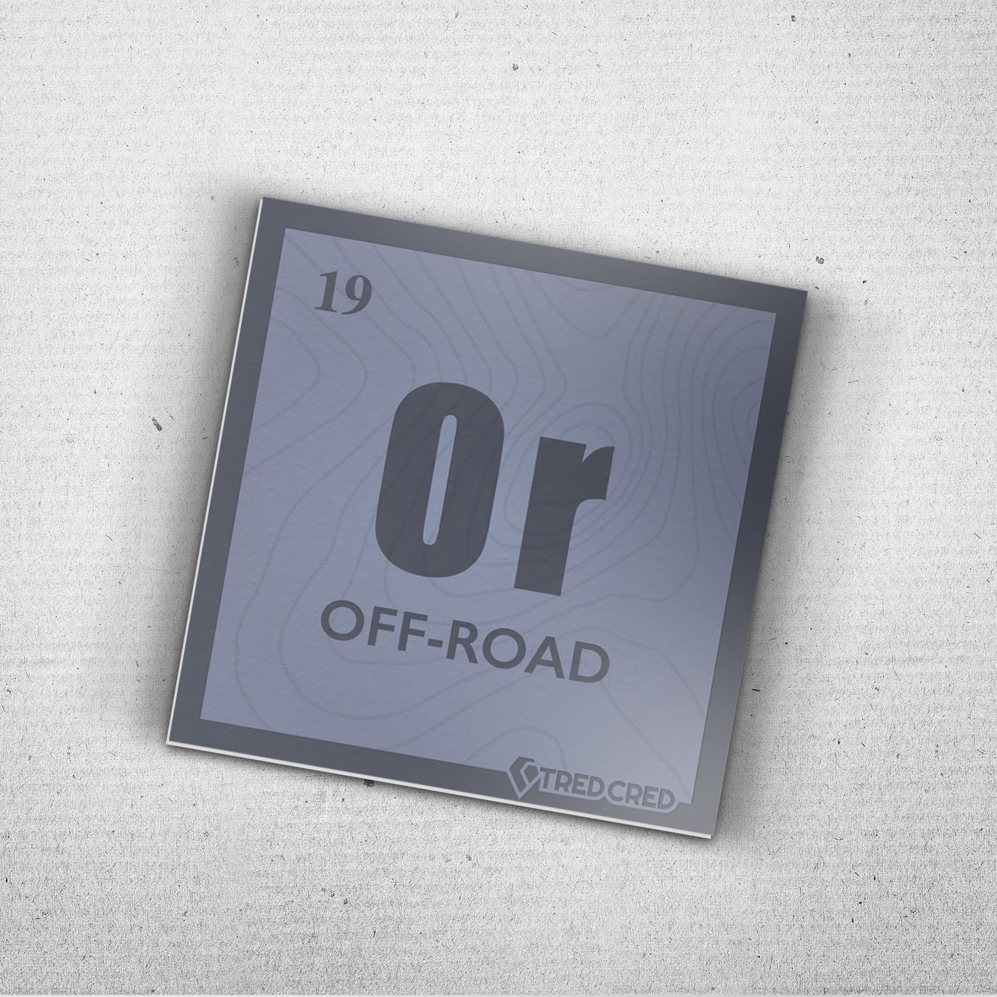 Sticker: Off-Road – Tred Cred