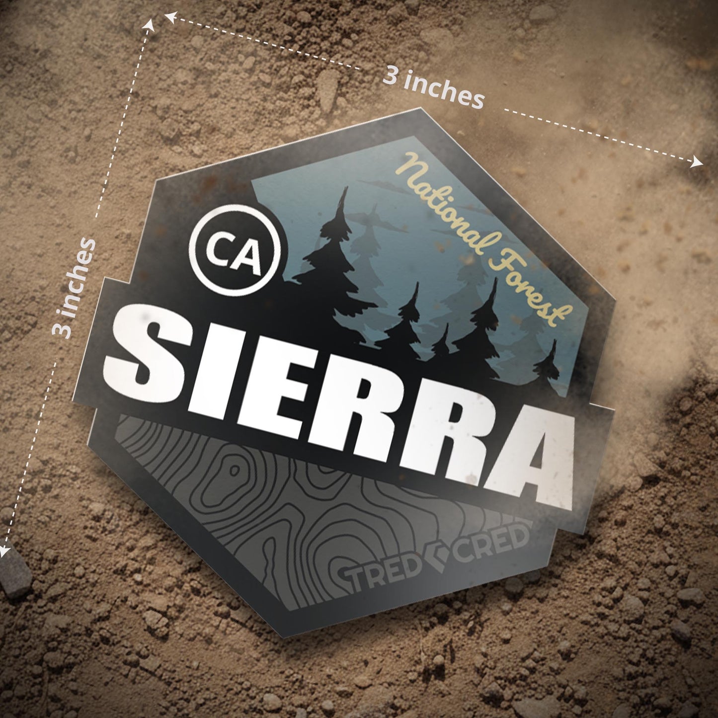 Sticker: Sierra National Forest