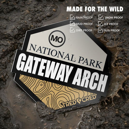 Sticker: Gateway Arch National Park