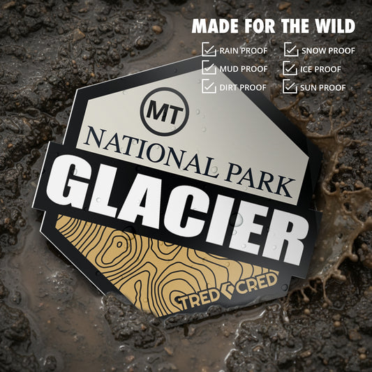 Sticker: Glacier National Park