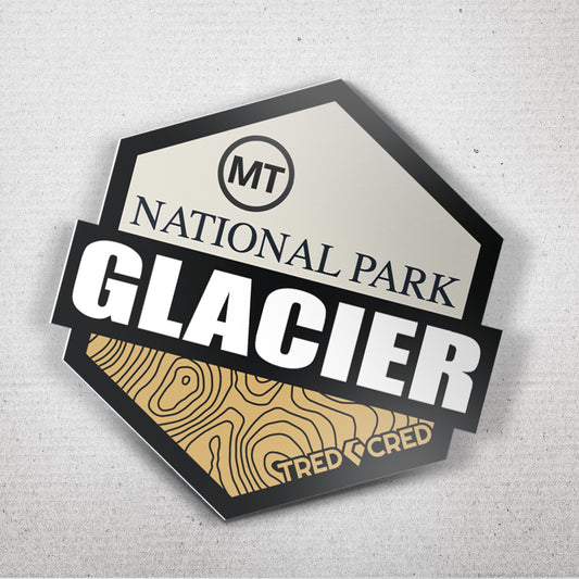 Sticker: Glacier National Park