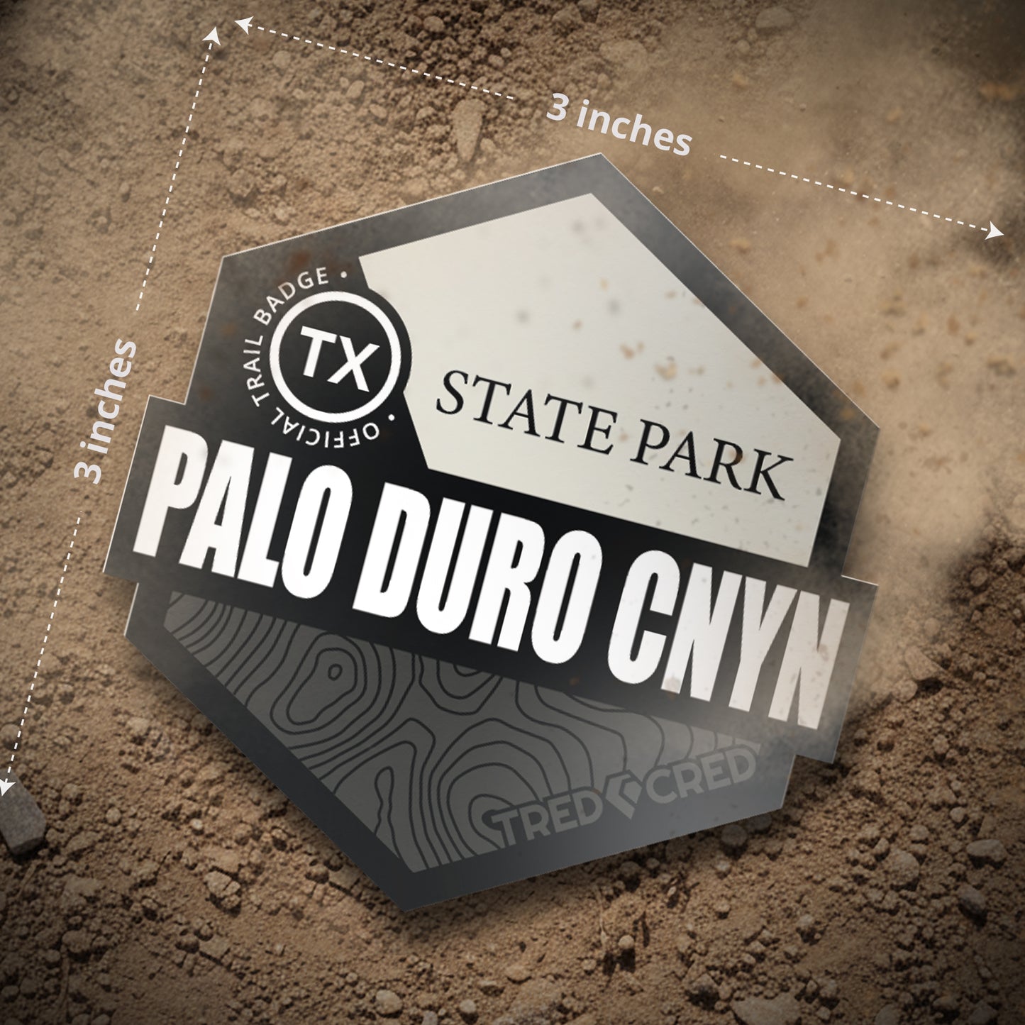 Sticker: Palo duro canyon State Park