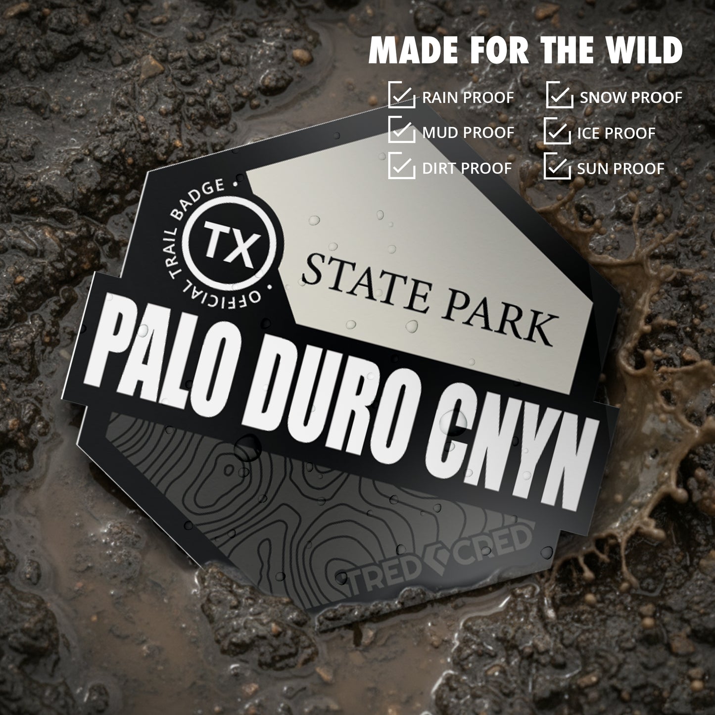 Sticker: Palo duro canyon State Park
