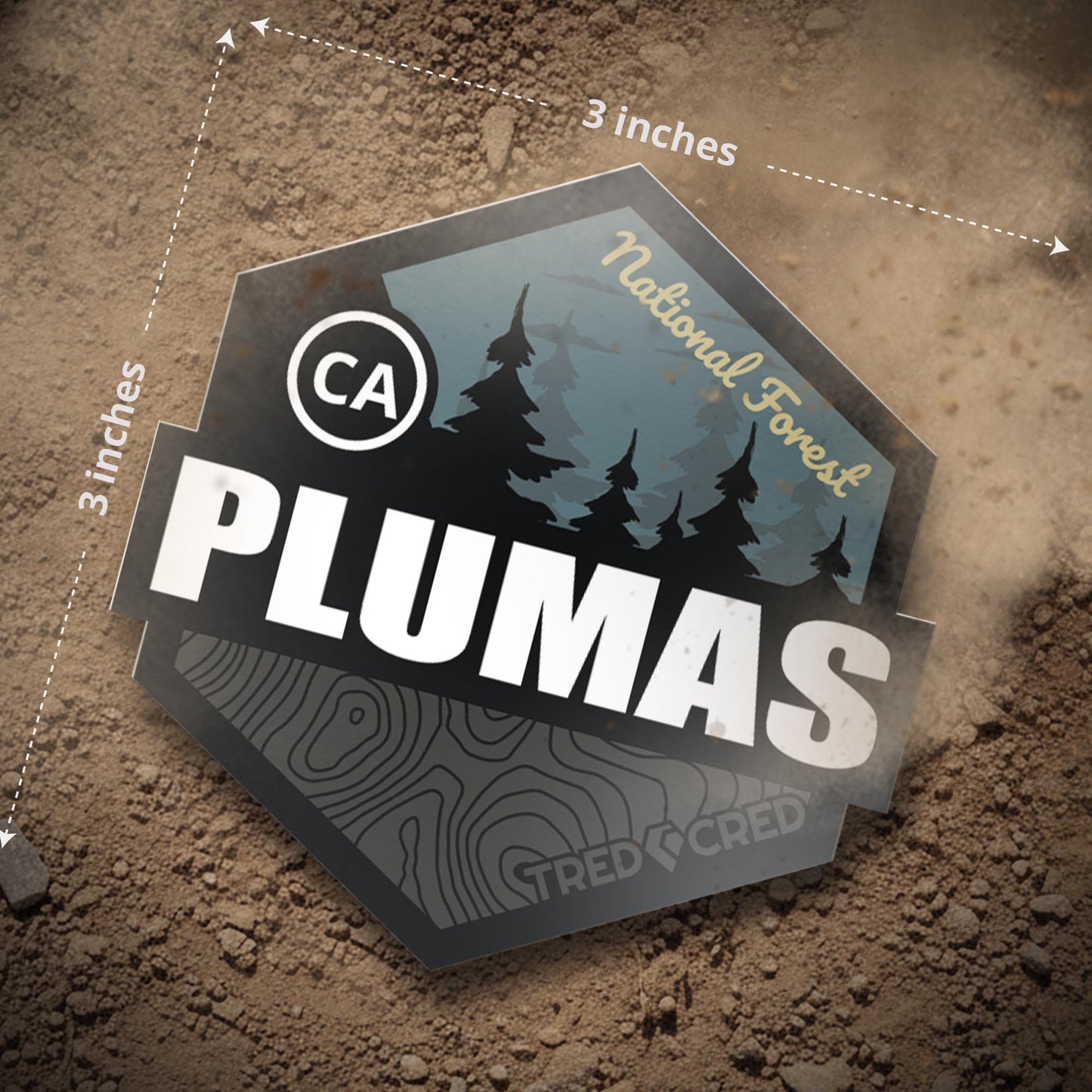 Sticker: Plumas National Forest