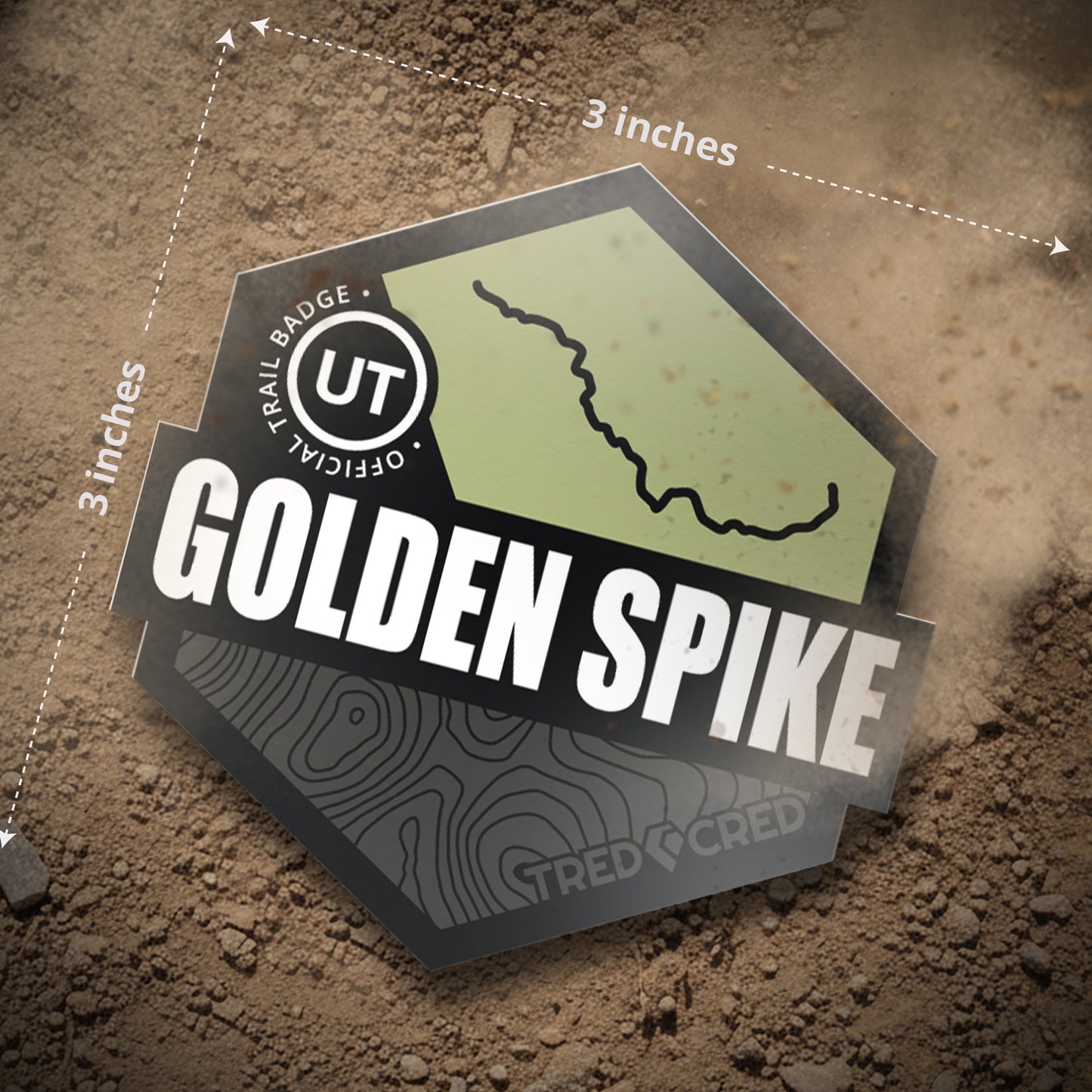 Sticker: Golden Spike