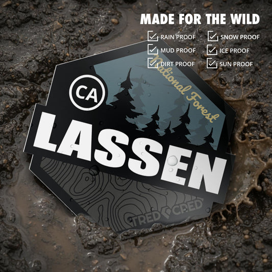 Sticker: Lassen National Forest