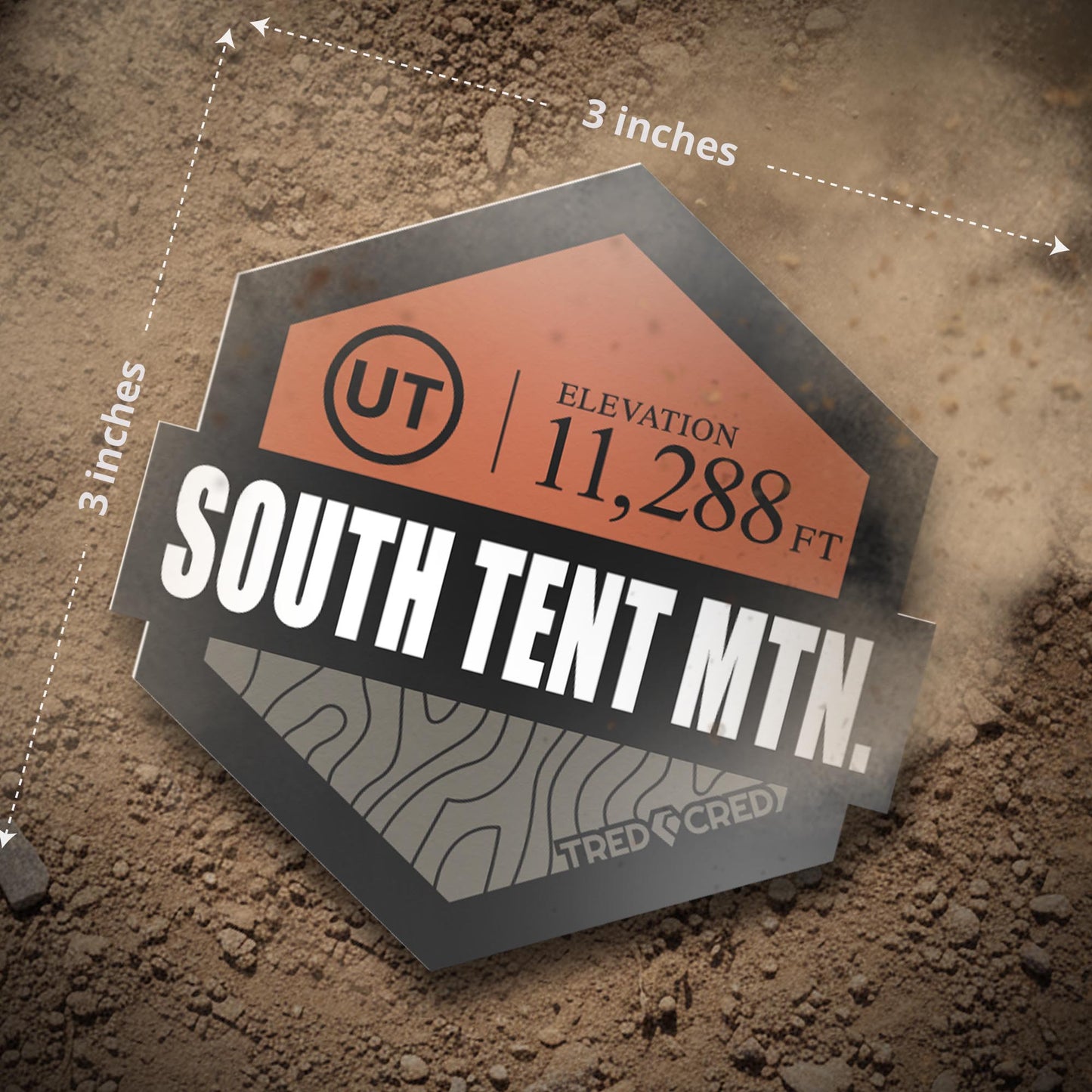 Sticker: South Tent Mountain
