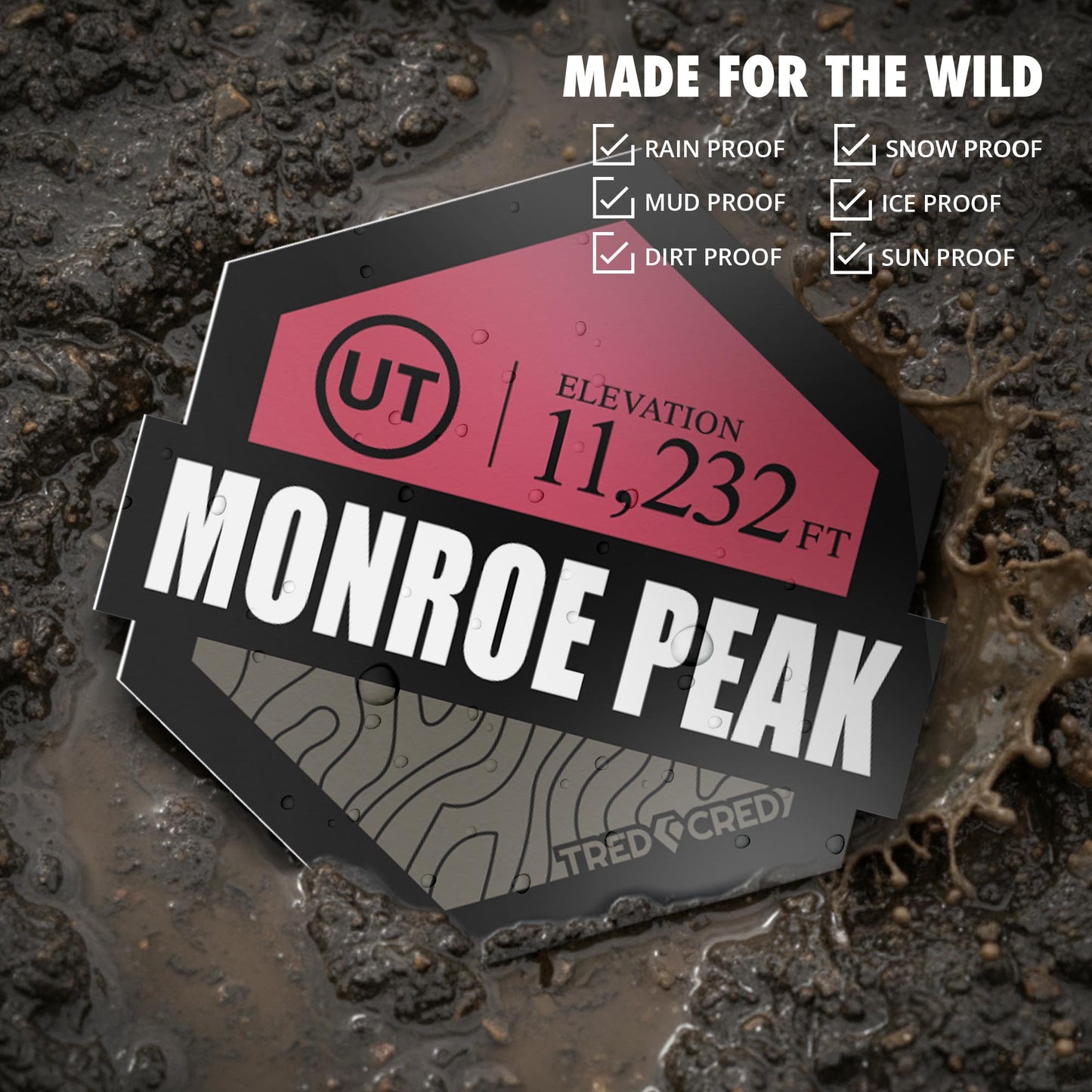 Sticker: Monroe Peak